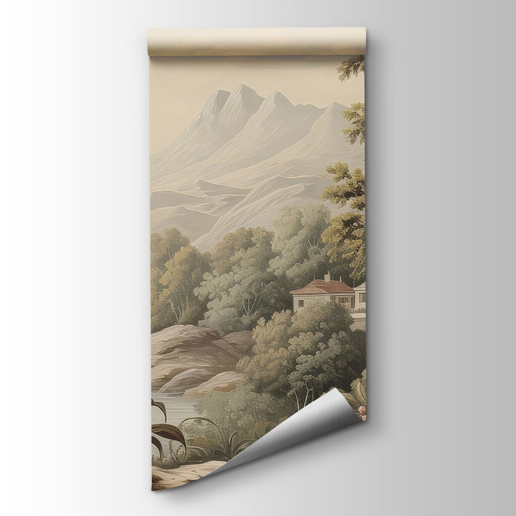 Casita entre montañas — vista del producto