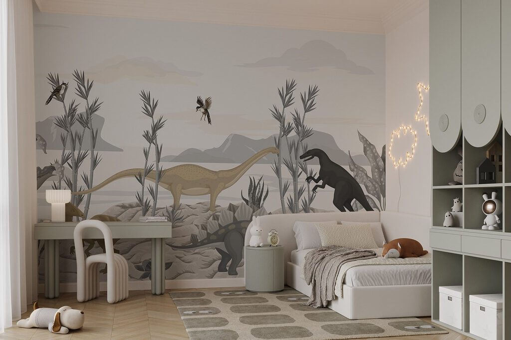 Dinosaurios entre rocas — interior 2