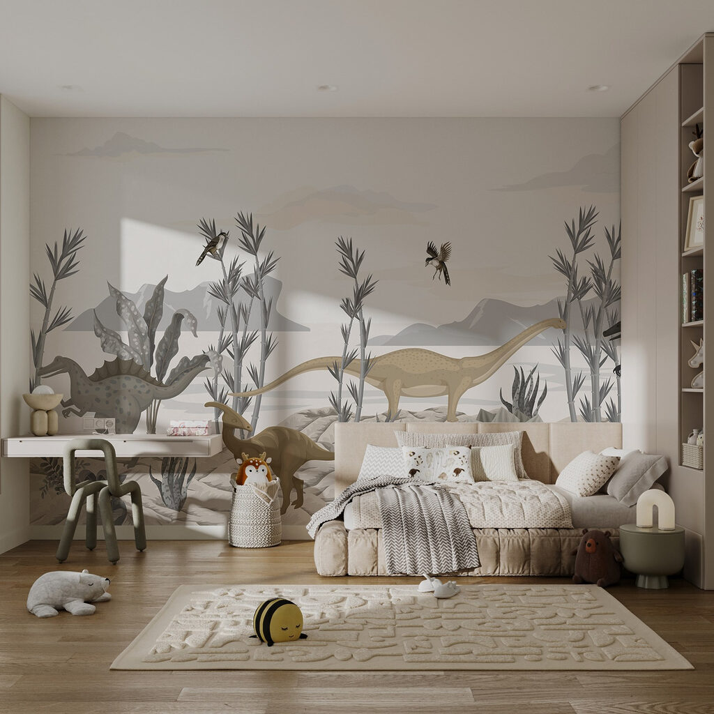 Dinosaurios entre rocas — interior 3