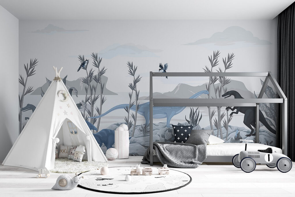 Dinosaurios entre rocas — interior 2