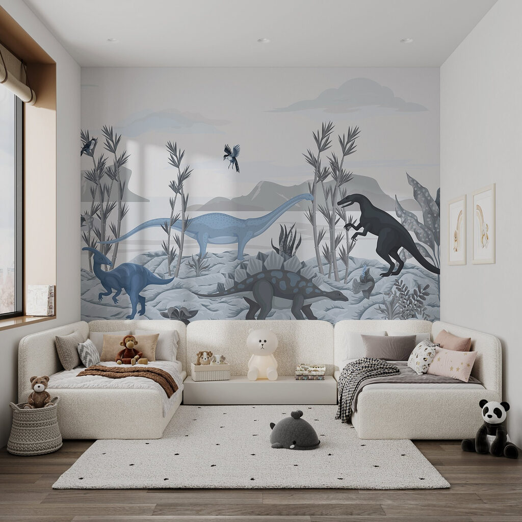 Dinosaurios entre rocas — interior 3