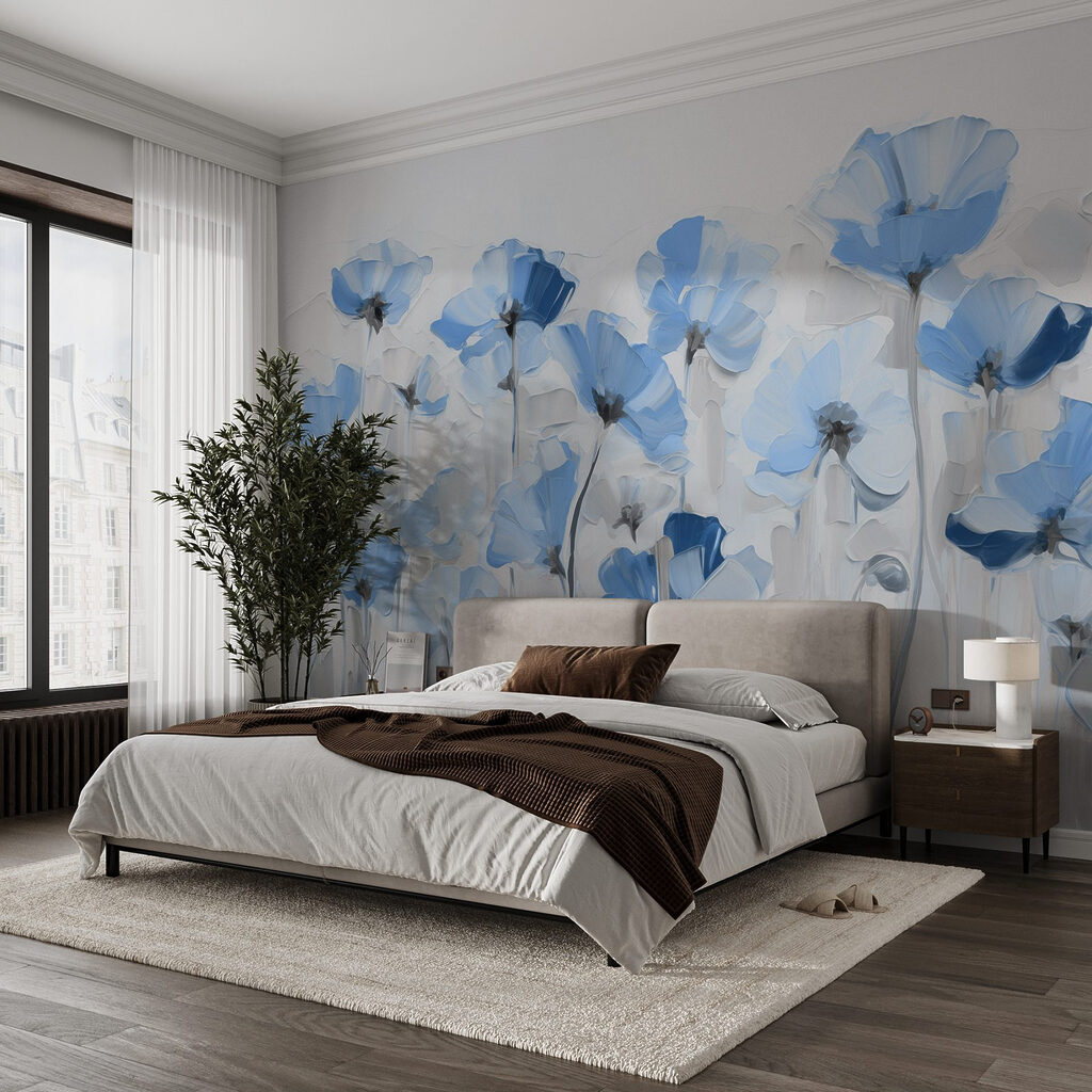 Flores naranjas y rosas — interior 1