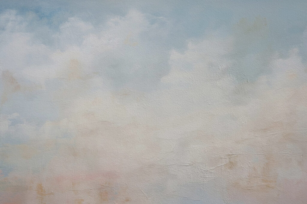 Cielo suave con textura — diseño completo