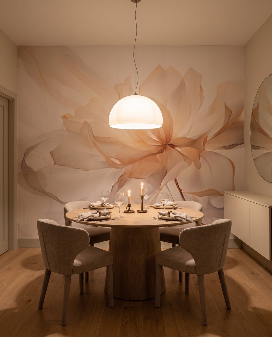 Flor crema translúcida — interior 7