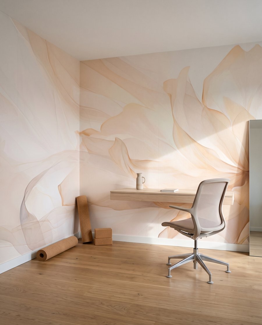 Flor crema translúcida — interior 8