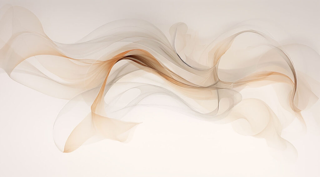 Velos finos en ocre — diseño completo
