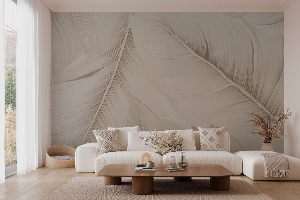 Plumas curvas en diagonal — interior 3