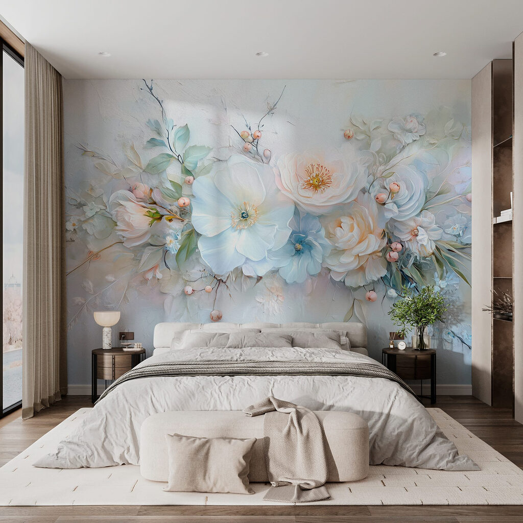 Ramo azul pintado — interior 3