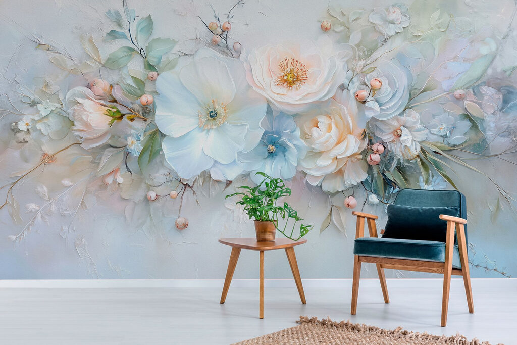 Ramo azul pintado — interior 5