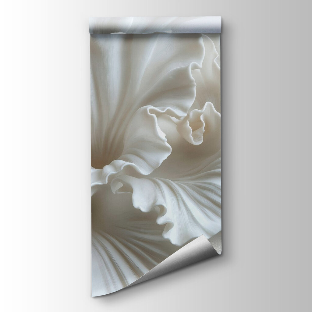 Flor blanca con sombras — vista del producto