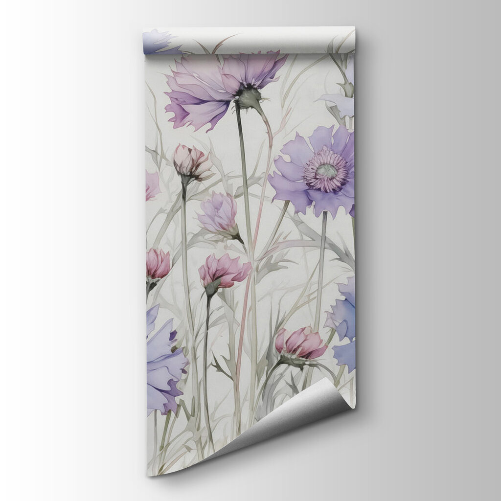 Flores silvestres lilas — vista del producto