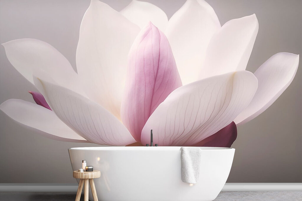 Magnolia de corazón lila — interior 1
