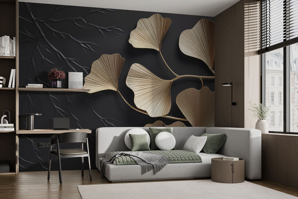 Ramas de ginkgo — interior 3