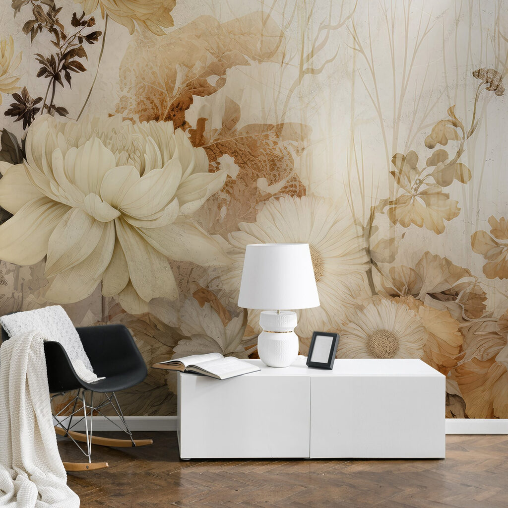 Flores en trazos pintados — interior 2
