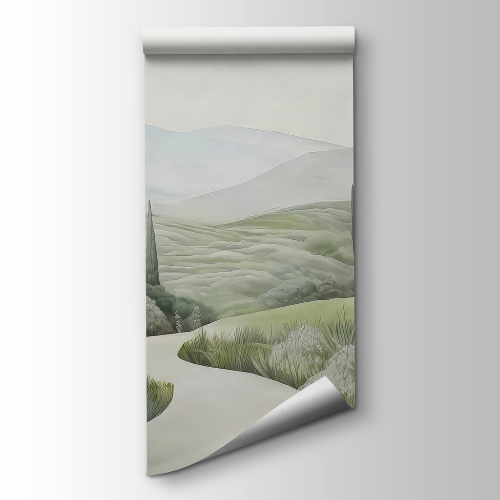 Camino entre cipreses — vista del producto