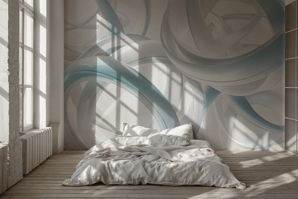 Lazos blancos entrelazados — interior 1