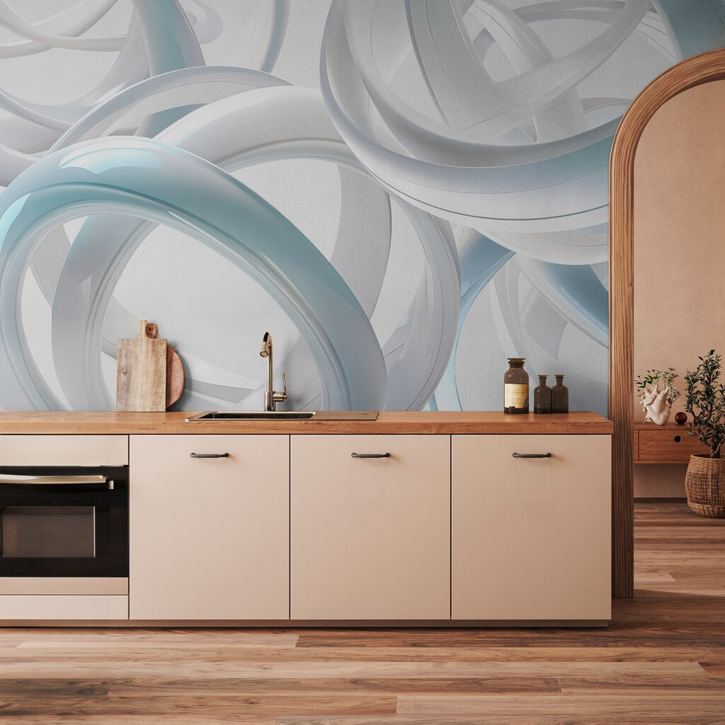 Lazos blancos entrelazados — interior 2