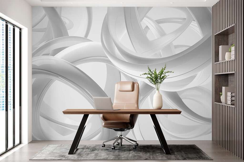 Lazos blancos entrelazados — interior 2