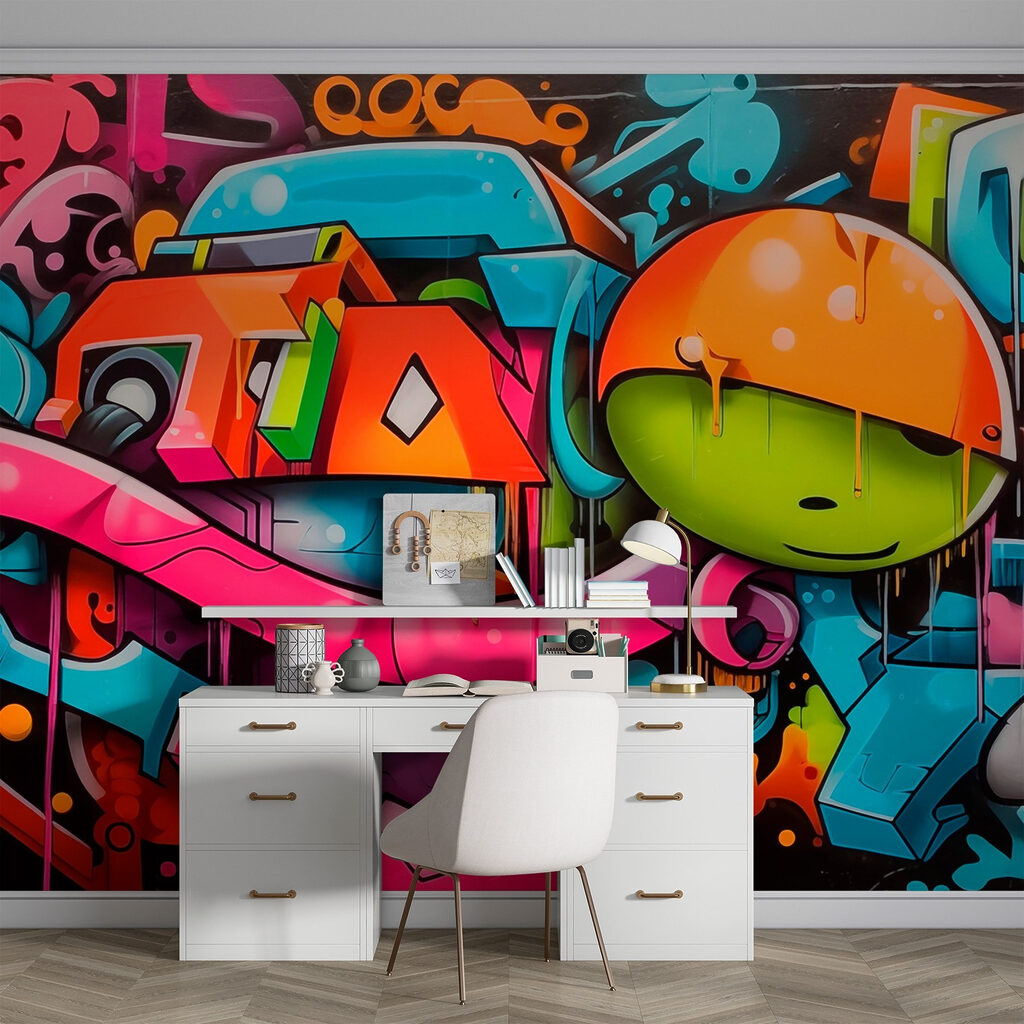Grafiti de colores — interior 1