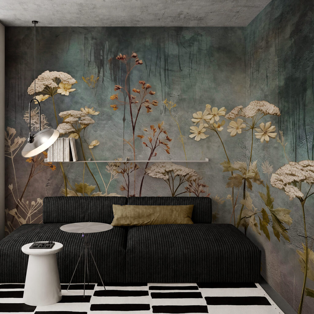 Flores silvestres en penumbra — interior 3
