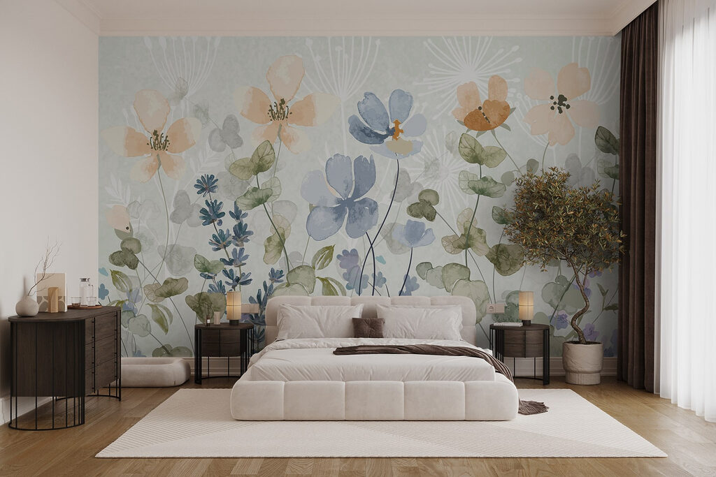 Pradera con hojas redondas — interior 1