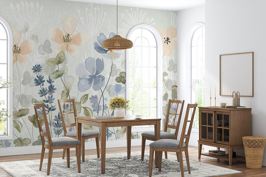 Pradera con hojas redondas — interior 3
