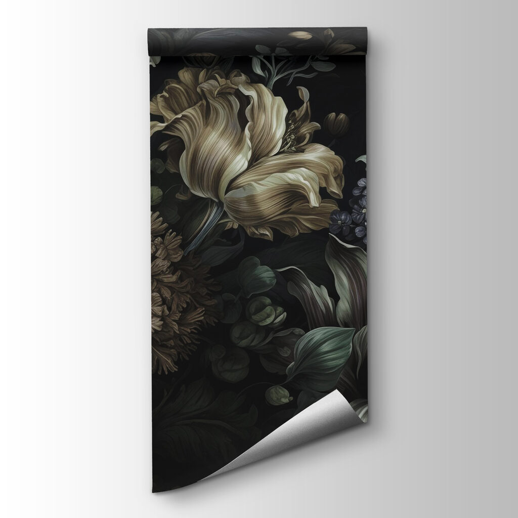 Ramo oscuro de flores — vista del producto