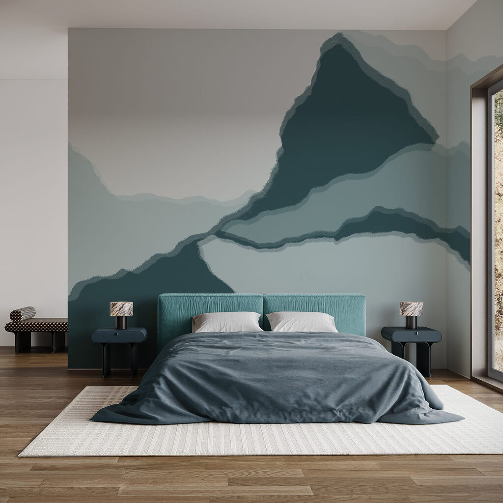 Montañas en capas grises — interior 2