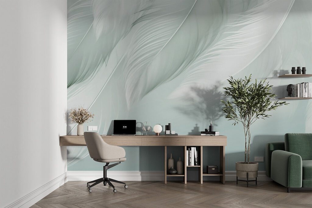 Plumas en suaves pliegues — interior 3