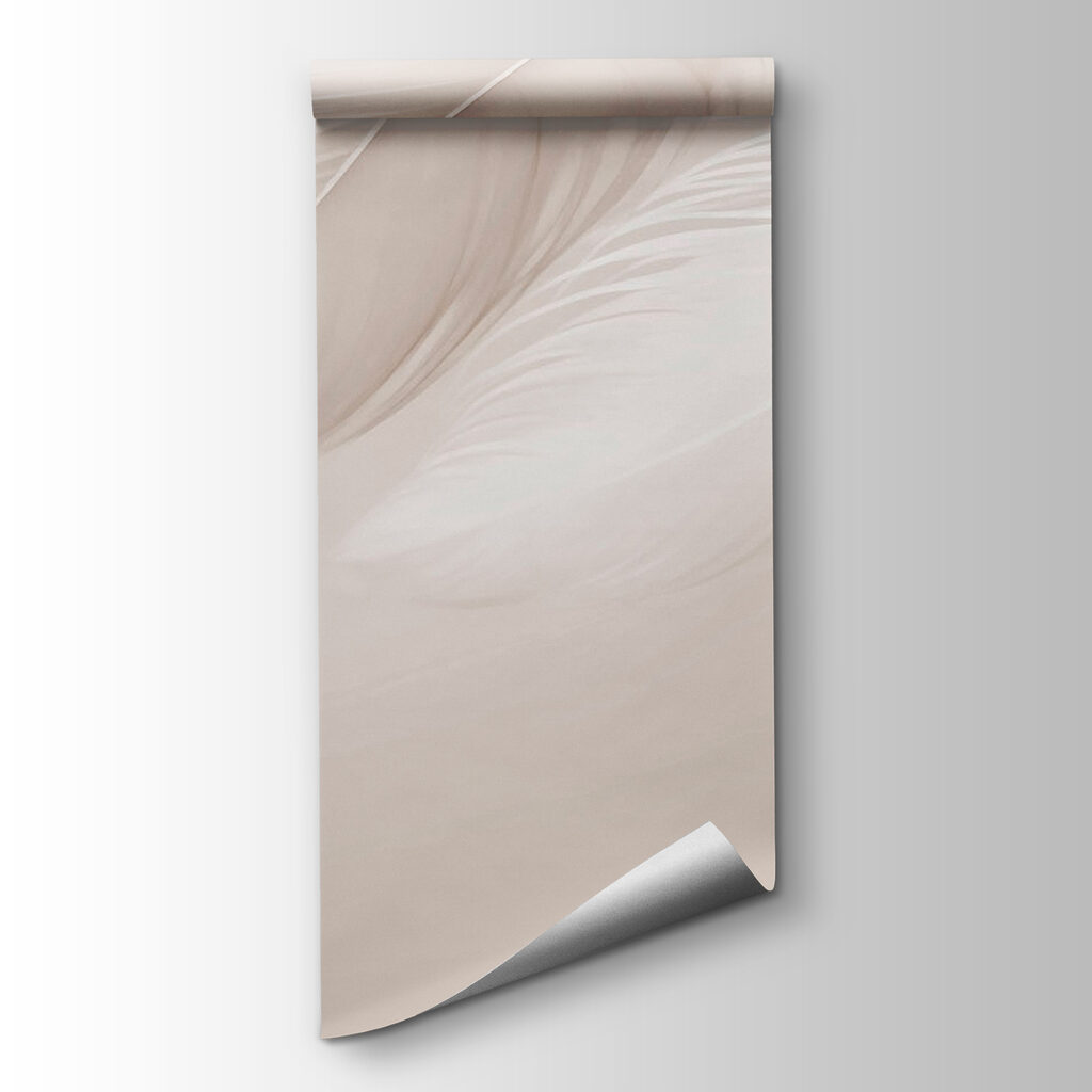 Plumas en suaves pliegues — vista del producto