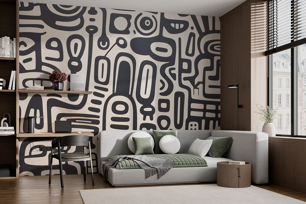 Signos negros sinuosos — interior 1