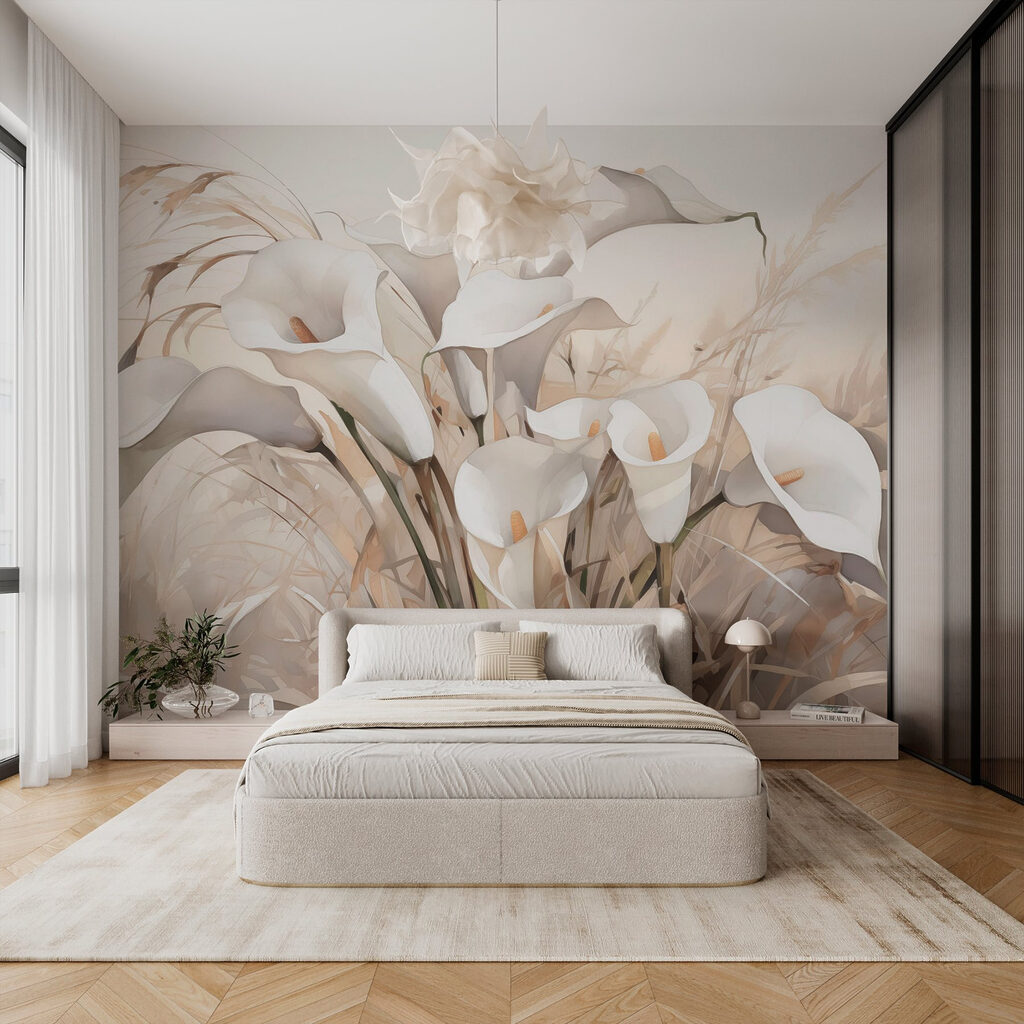 Flores de cáliz blanco — interior 1