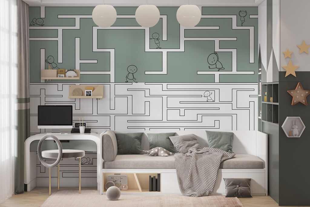 Laberintos con figuritas — interior 1