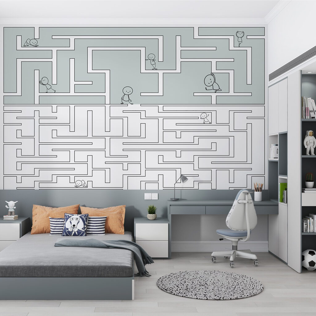 Laberintos con figuritas — interior 1