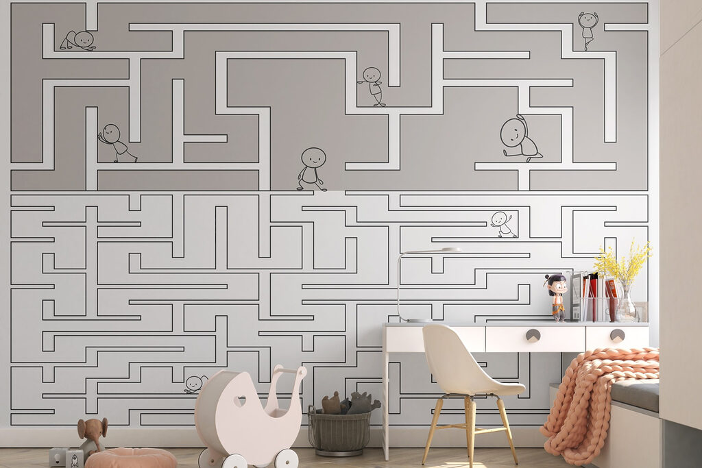 Laberintos con figuritas — interior 2