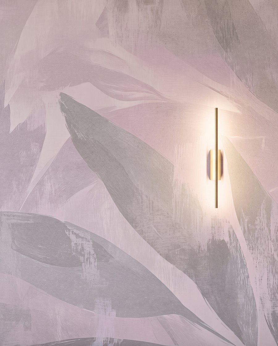 Hojas en luz pálida — detalle