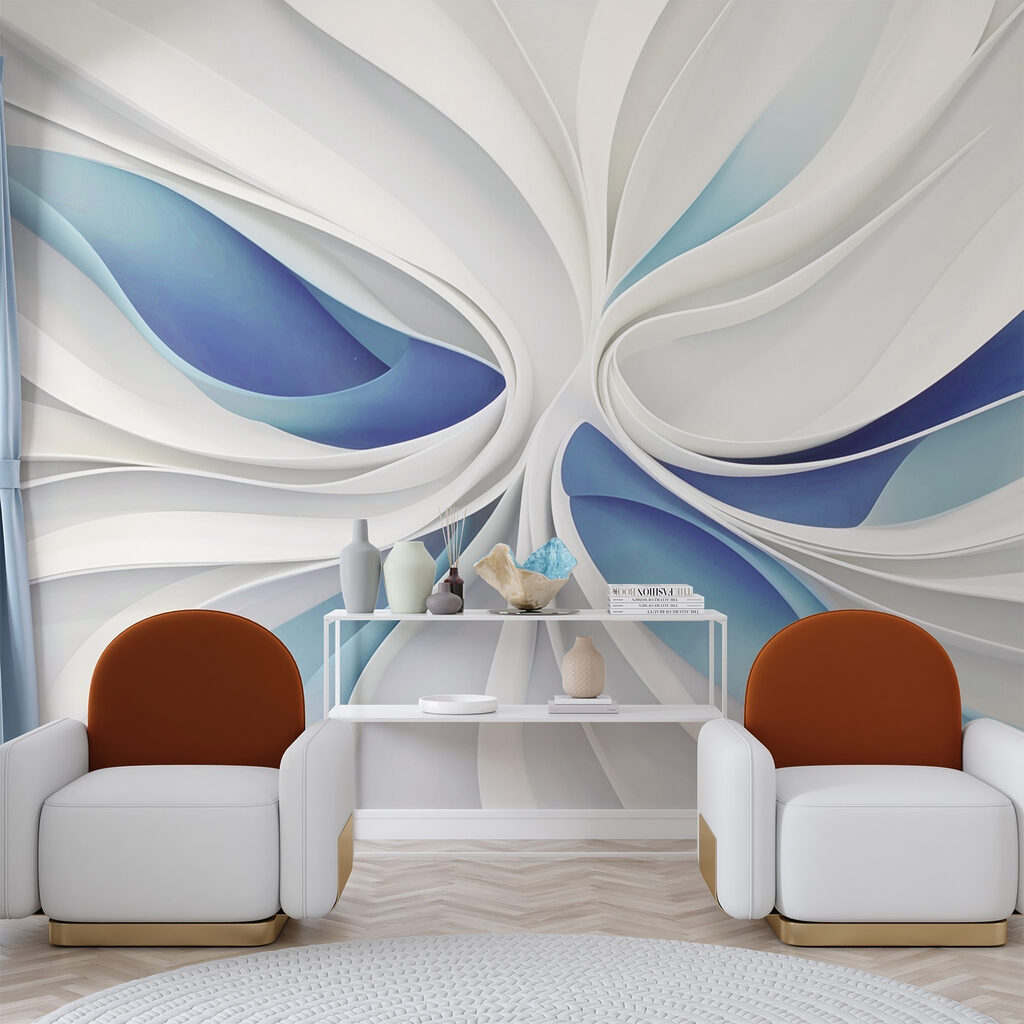 Curvas blancas con azul — interior 2