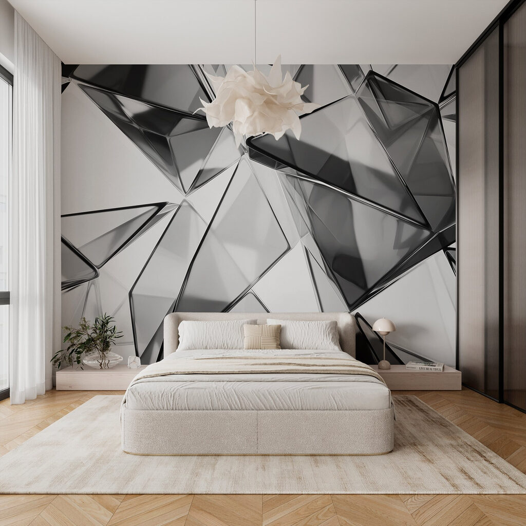 Facetas negras con reflejo — interior 1