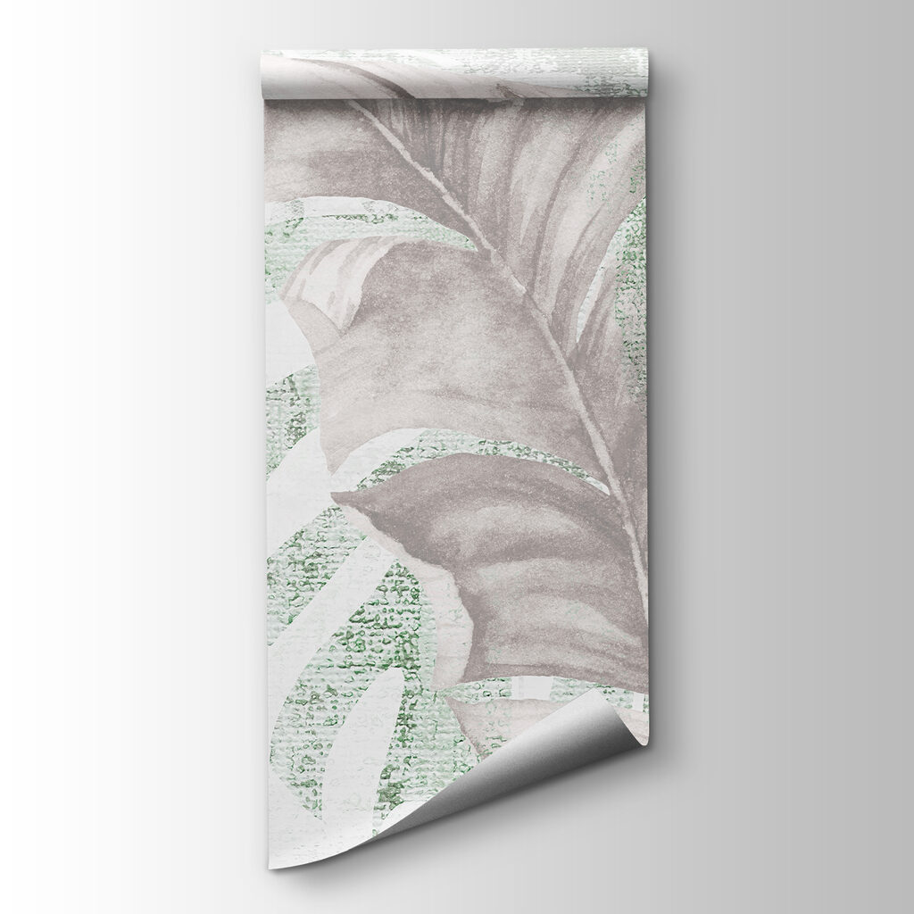 Hojas tropicales desgastadas — vista del producto