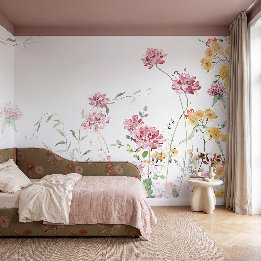 Flores en el borde — interior 2