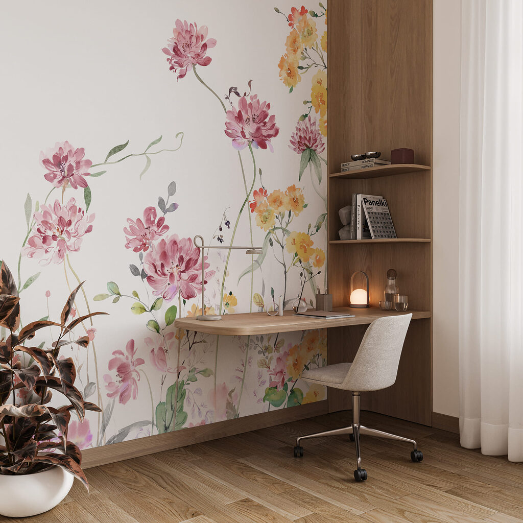Flores en el borde — interior 3