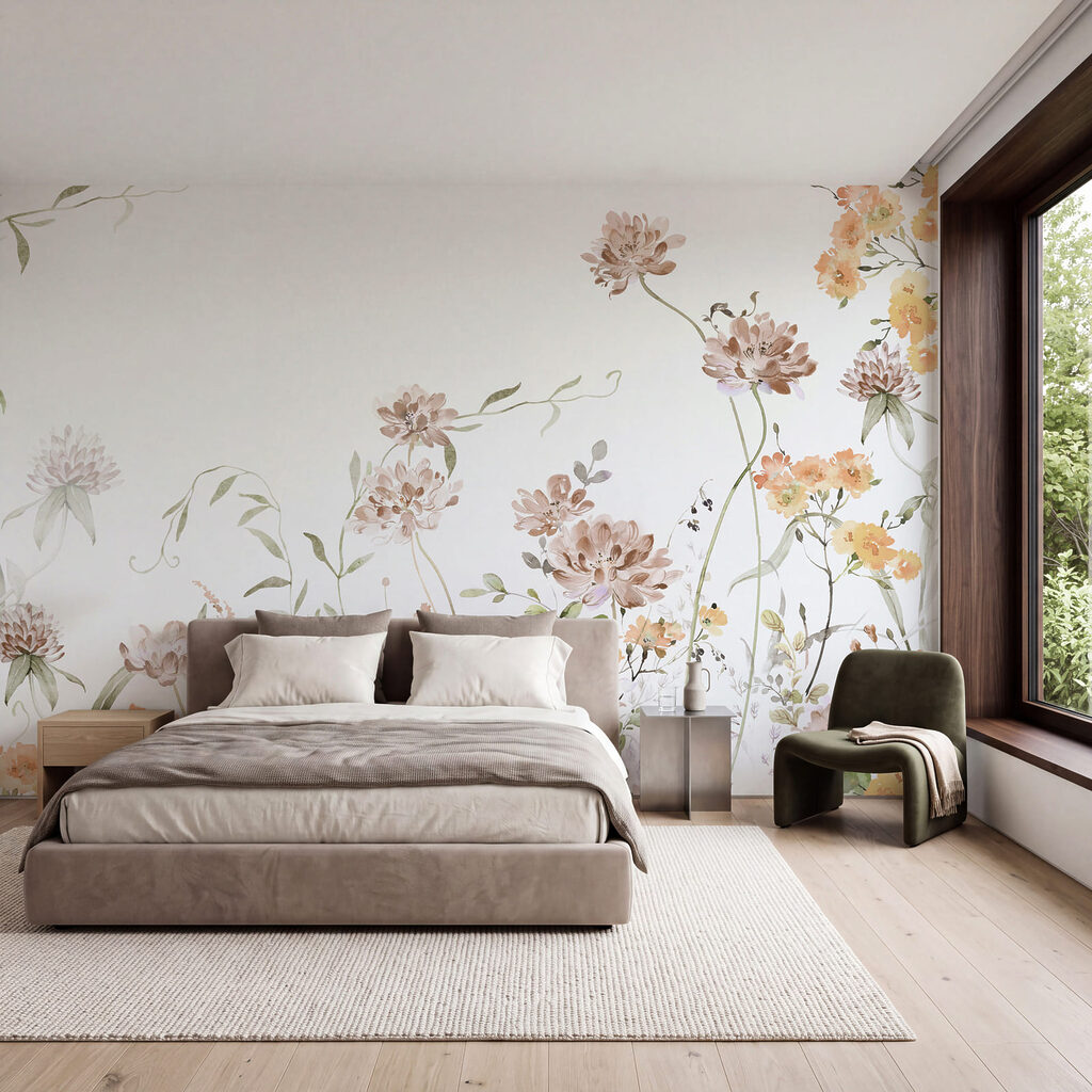 Flores en el borde — interior 1