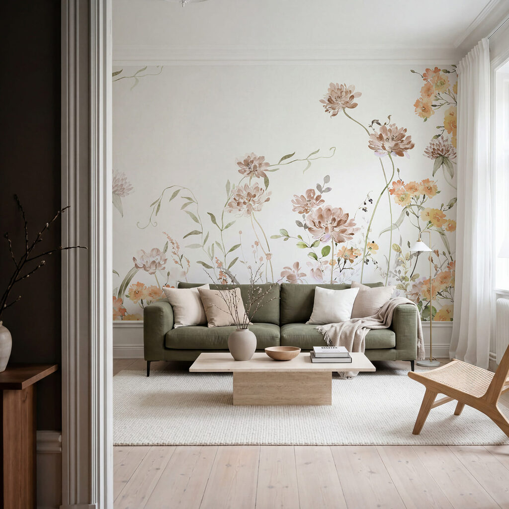 Flores en el borde — interior 2