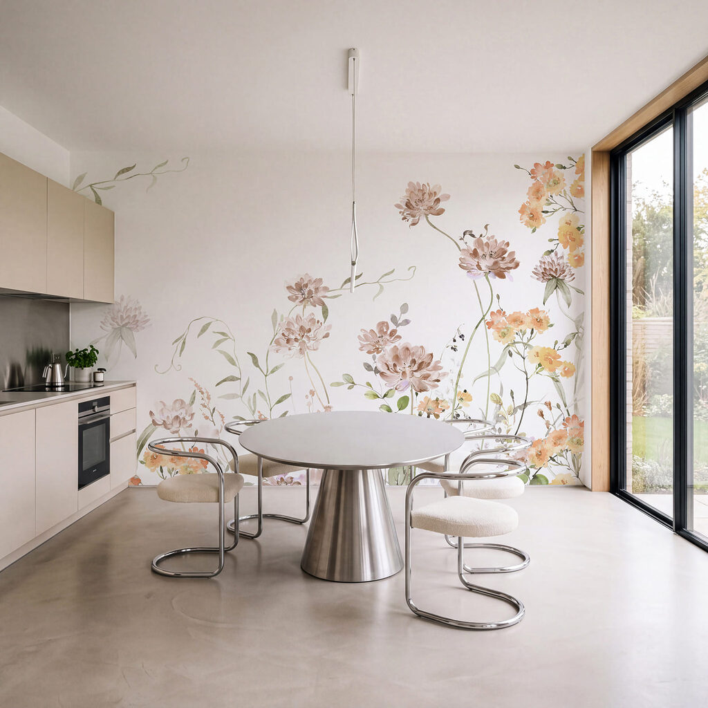 Flores en el borde — interior 3