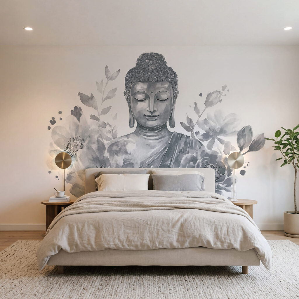 Buda entre flores — interior 2