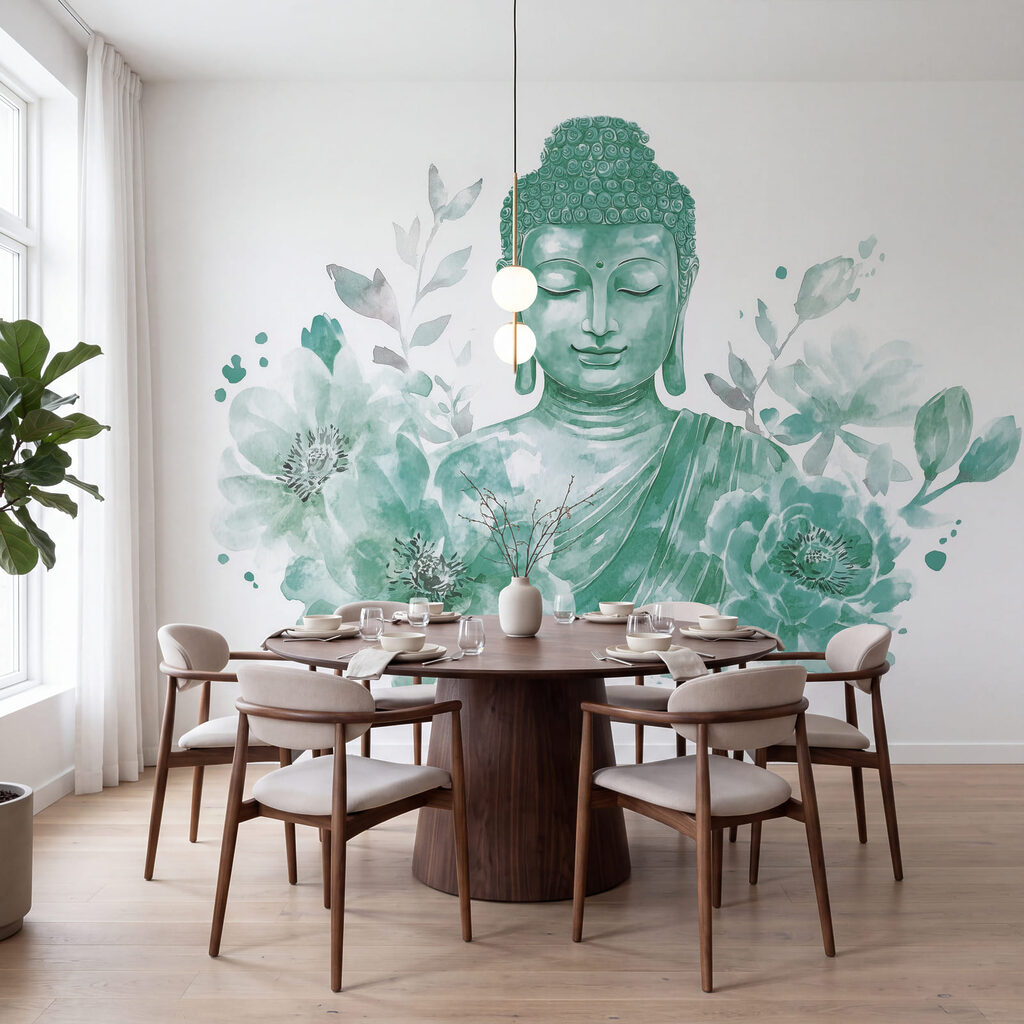 Buda entre flores — interior 3