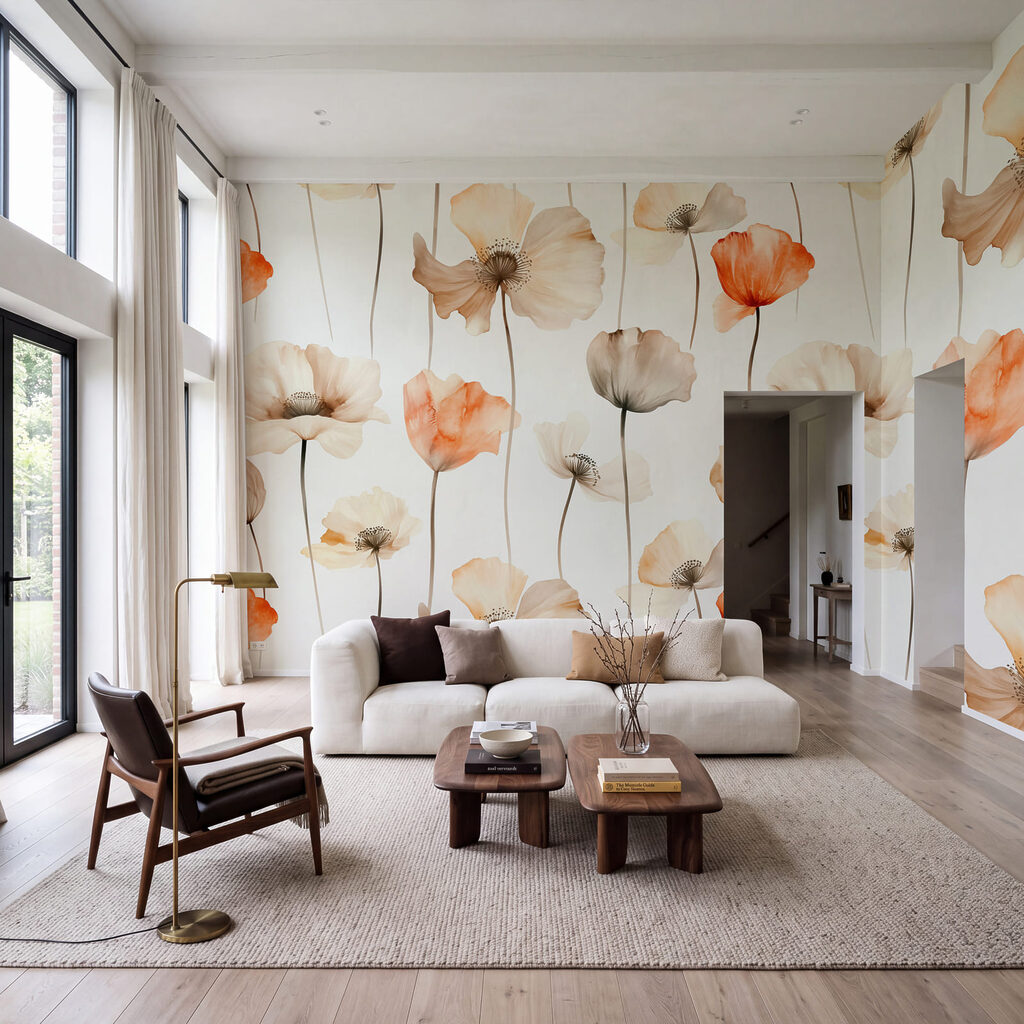 Flores sobre tallos finos — interior 2