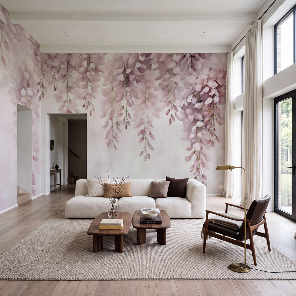 Racimos colgantes en flor — interior 1