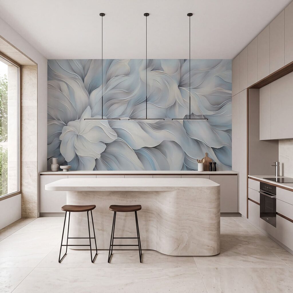 Flor en capas plegadas — interior 1
