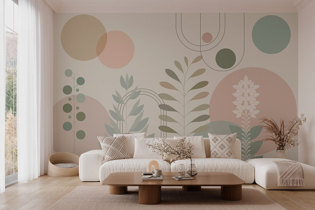Plantas junto a círculos — interior 5